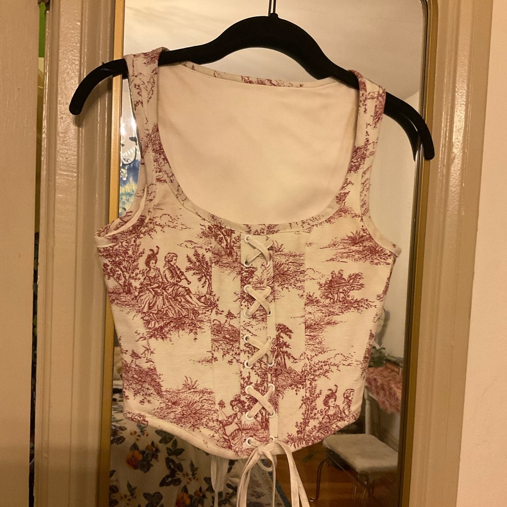All Is A Gentle Spring Corset